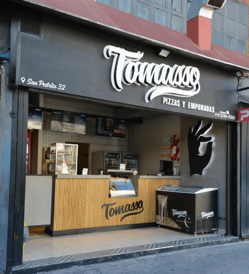 Caja y packaging Tomasso