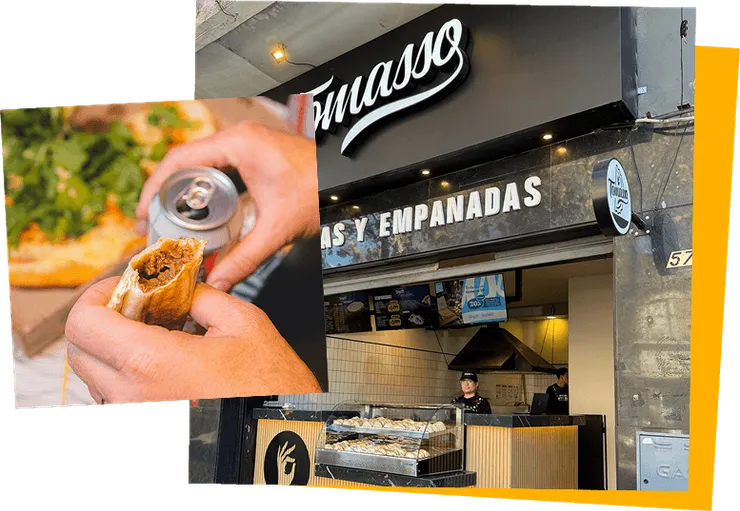 Locales y productos Tomasso